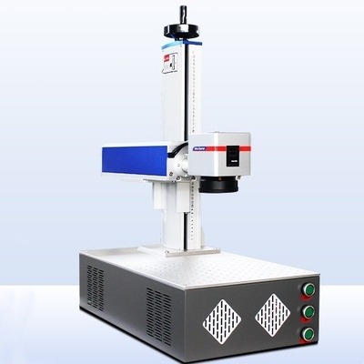 CNC ماكس رايكوس ليزر ألياف علامة آلة للمعدات الفولاذ المقاوم للصدأ 20W 30W 50W