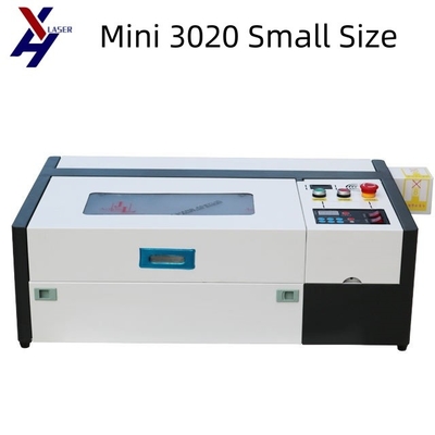حفر ليزر صغير 300 * 200mm M2 CO2 وقطاع لأكريليك الجلد الخشبي
