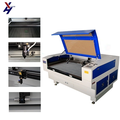 6090 1390 قاطعة ليزر CO2 آلة قطع حفر ليزر CNC للخشب الحرفي الأكريليك من خشب مقارنة معدني وغير معدني مع أنبوب زجاج ريسي ونظام رويدا