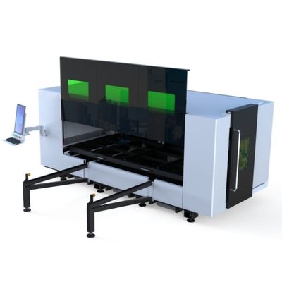 آلة قطع ليزر الألياف المعدنية ذات الطاقة العالية 6000W 3015LS